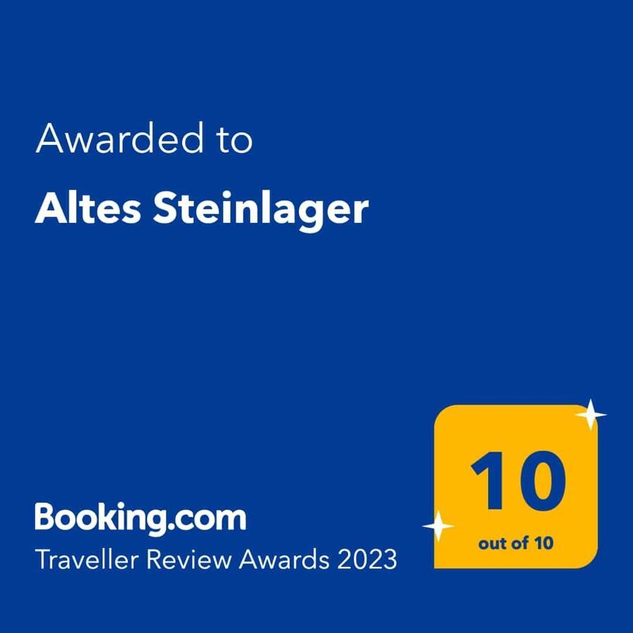 Ferienwohnung Altes Steinlager Oderberg エクステリア 写真